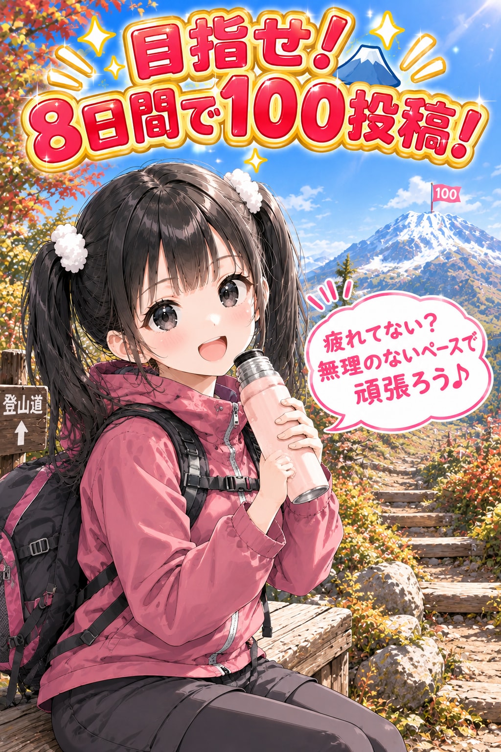 目指せ100投稿！4日目〜♪