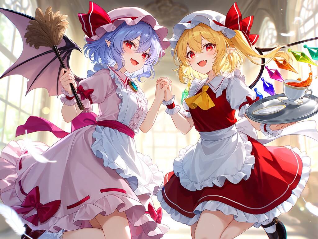 仲良しスカーレット姉妹