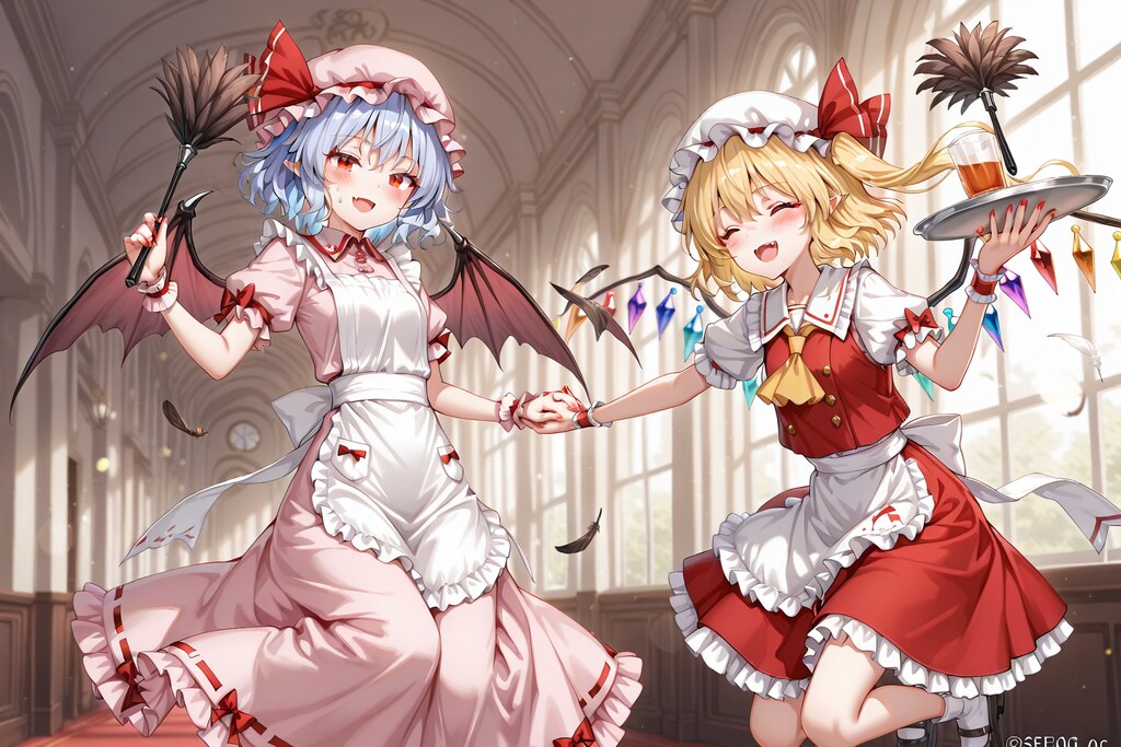 仲良しスカーレット姉妹