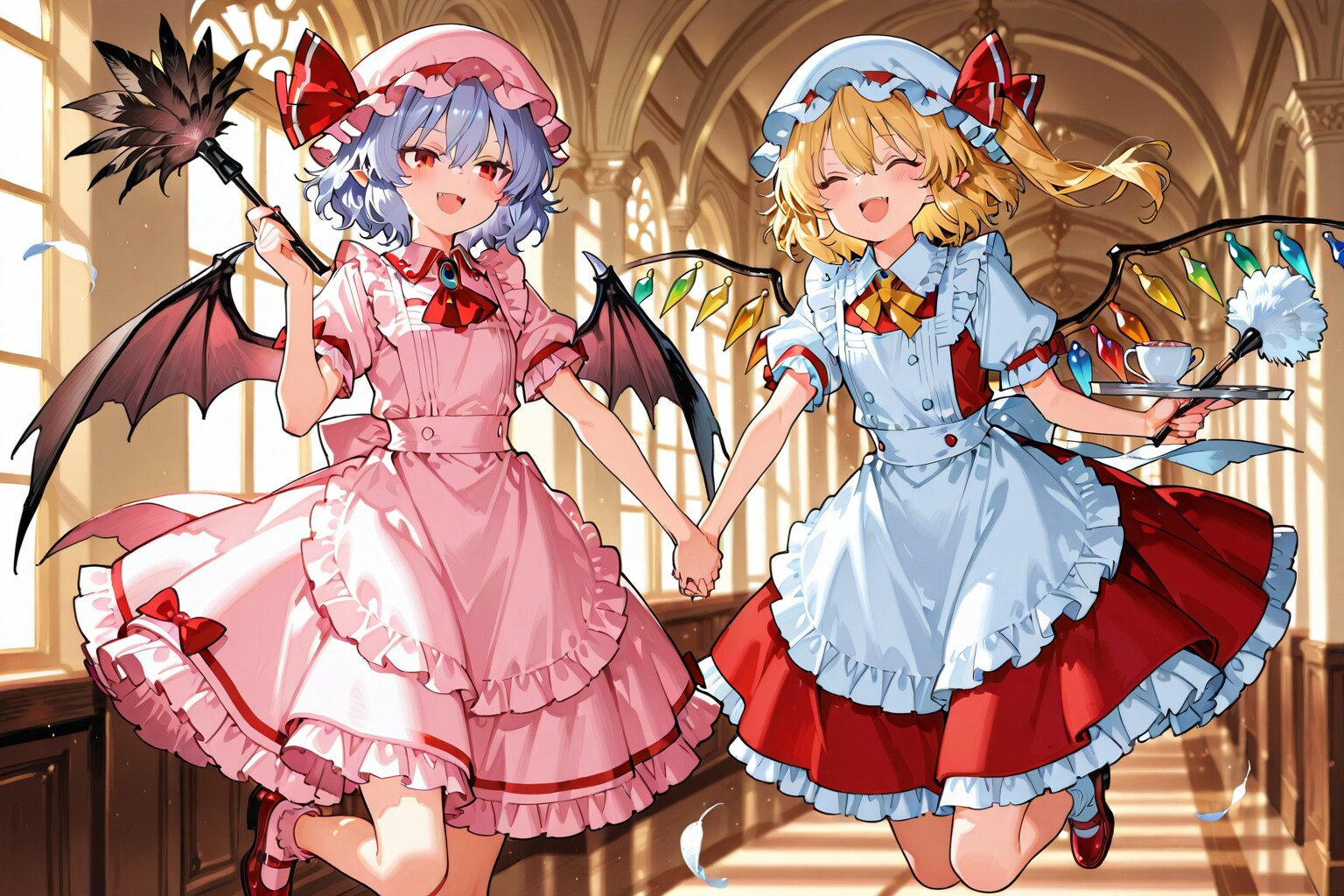 仲良しスカーレット姉妹
