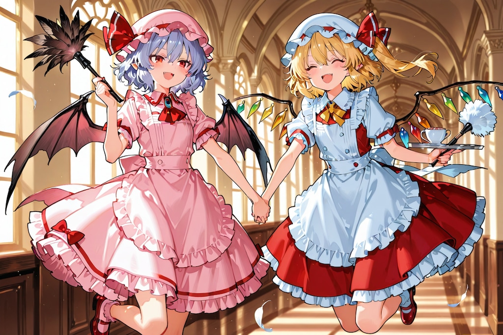 仲良しスカーレット姉妹