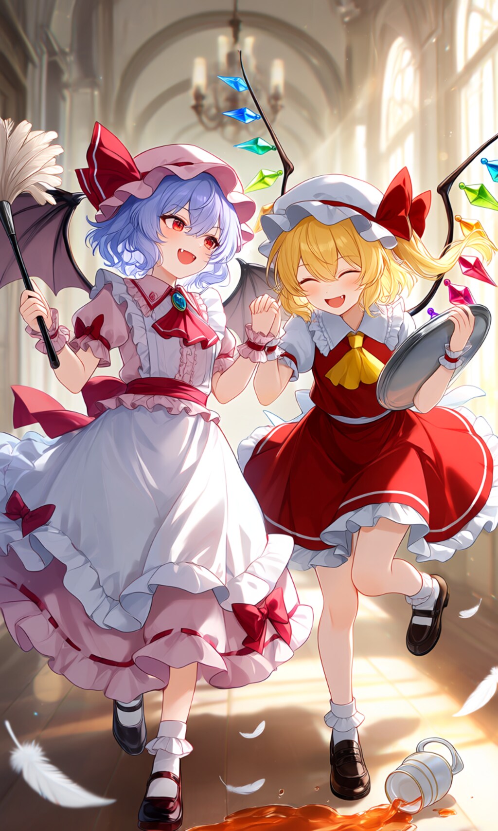 仲良しスカーレット姉妹