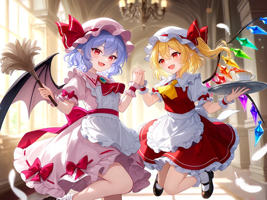 仲良しスカーレット姉妹
