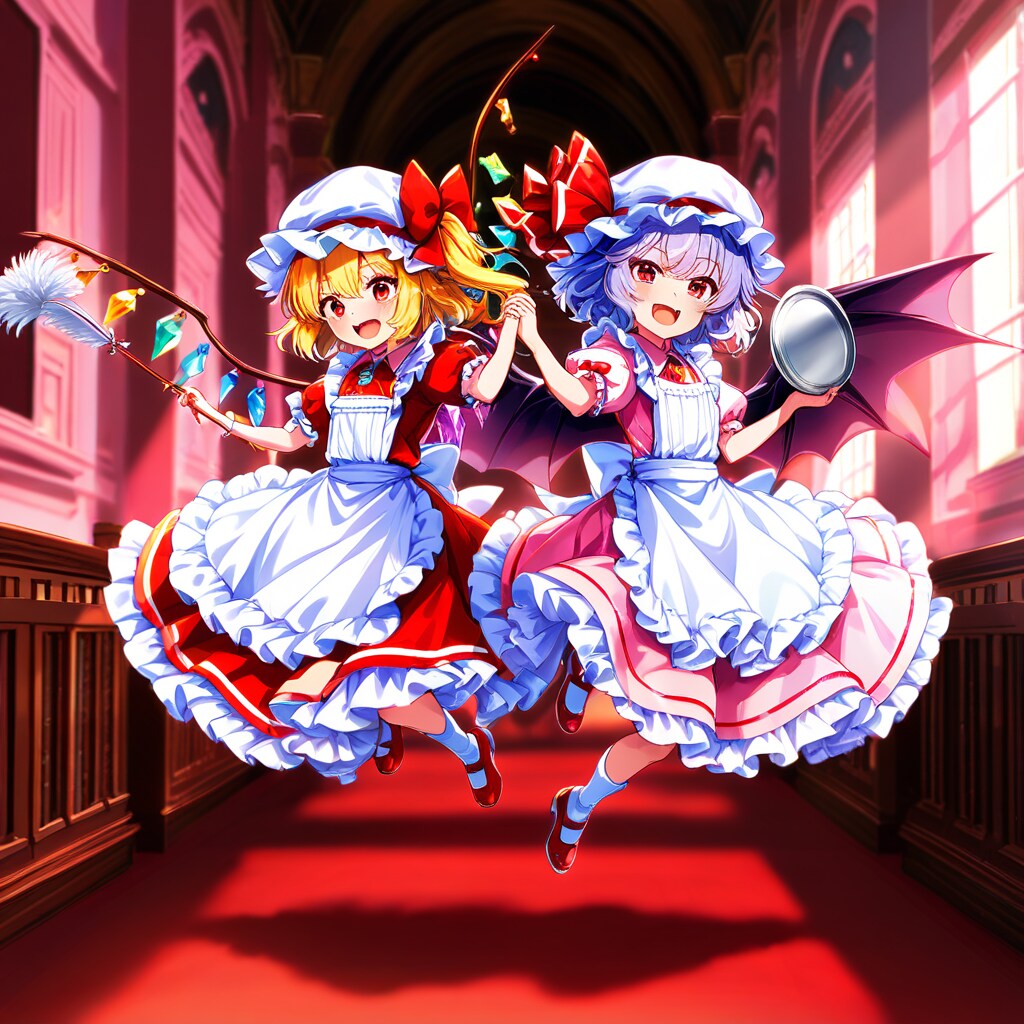 仲良しスカーレット姉妹
