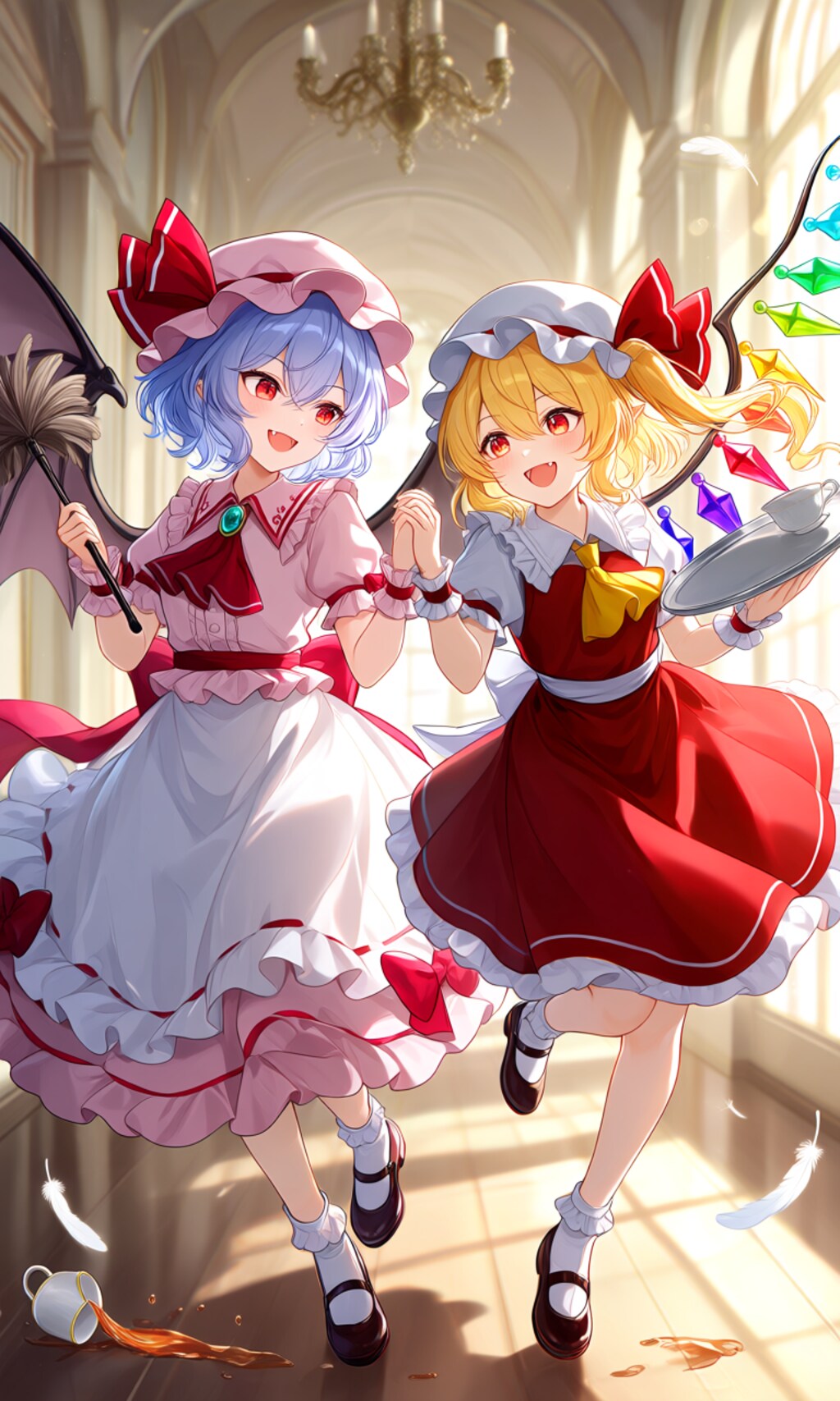 仲良しスカーレット姉妹