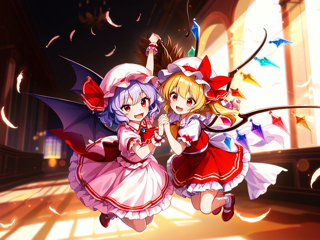 仲良しスカーレット姉妹