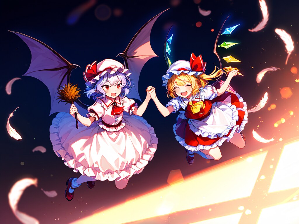 仲良しスカーレット姉妹