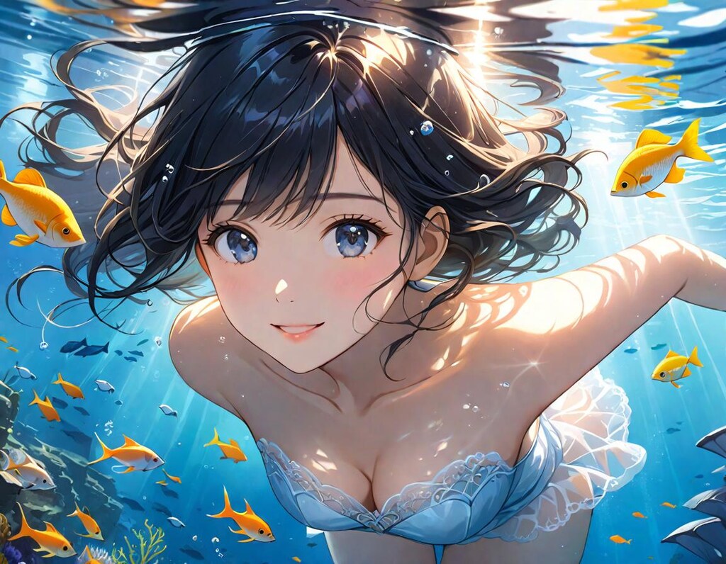 水中世界にこんにちは