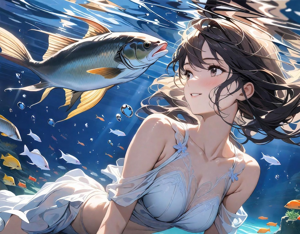 水中世界にこんにちは