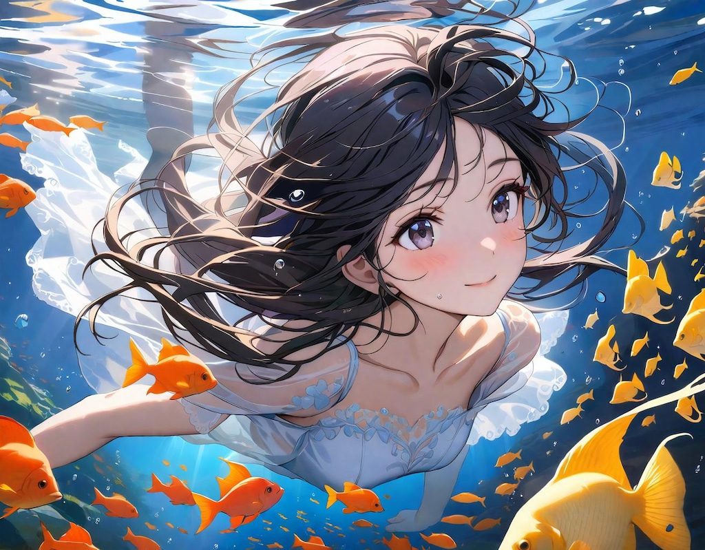 水中世界にこんにちは