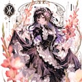 グラジオラスとメイドさん 2枚目