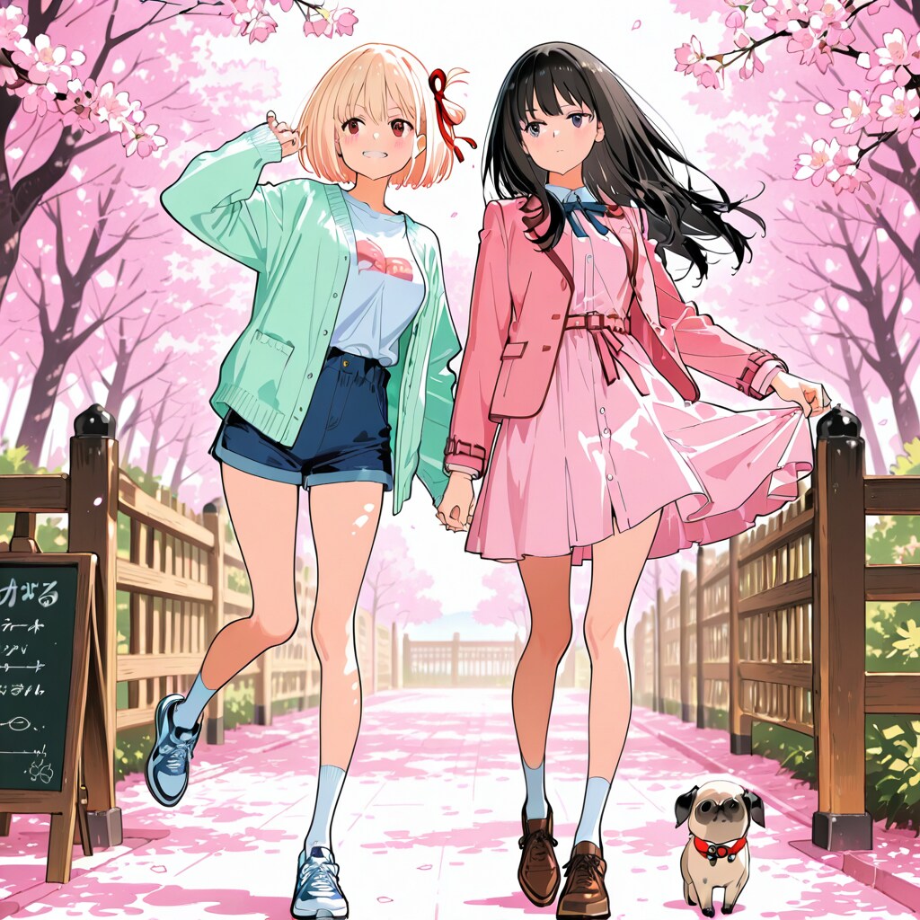 🌸 リコリコ ショートストーリー 【春の日の"さくら"】