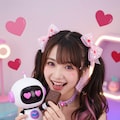 可愛いロボットと甘い一口 2枚目