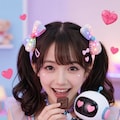 可愛いロボットと甘い一口 6枚目