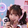 可愛いロボットと甘い一口 3枚目