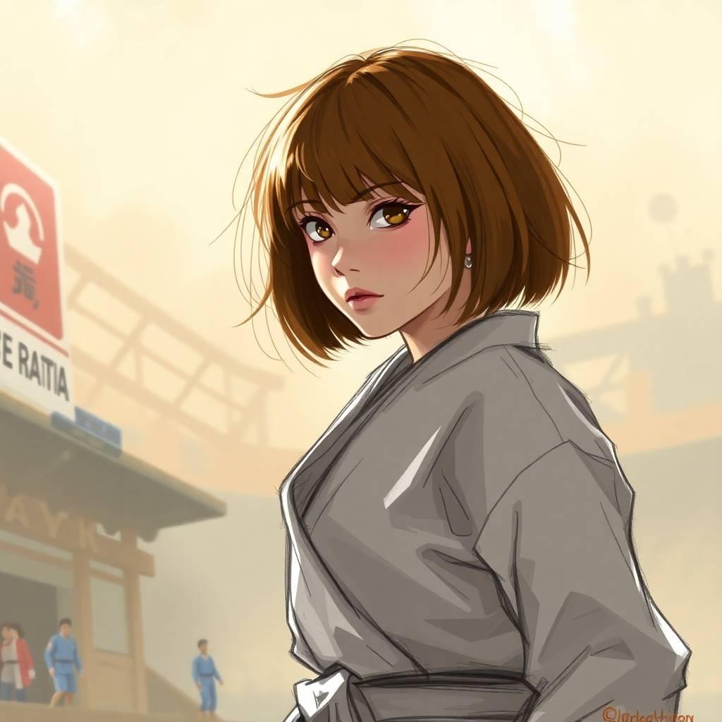 柔道 | の人気AIイラスト・グラビア