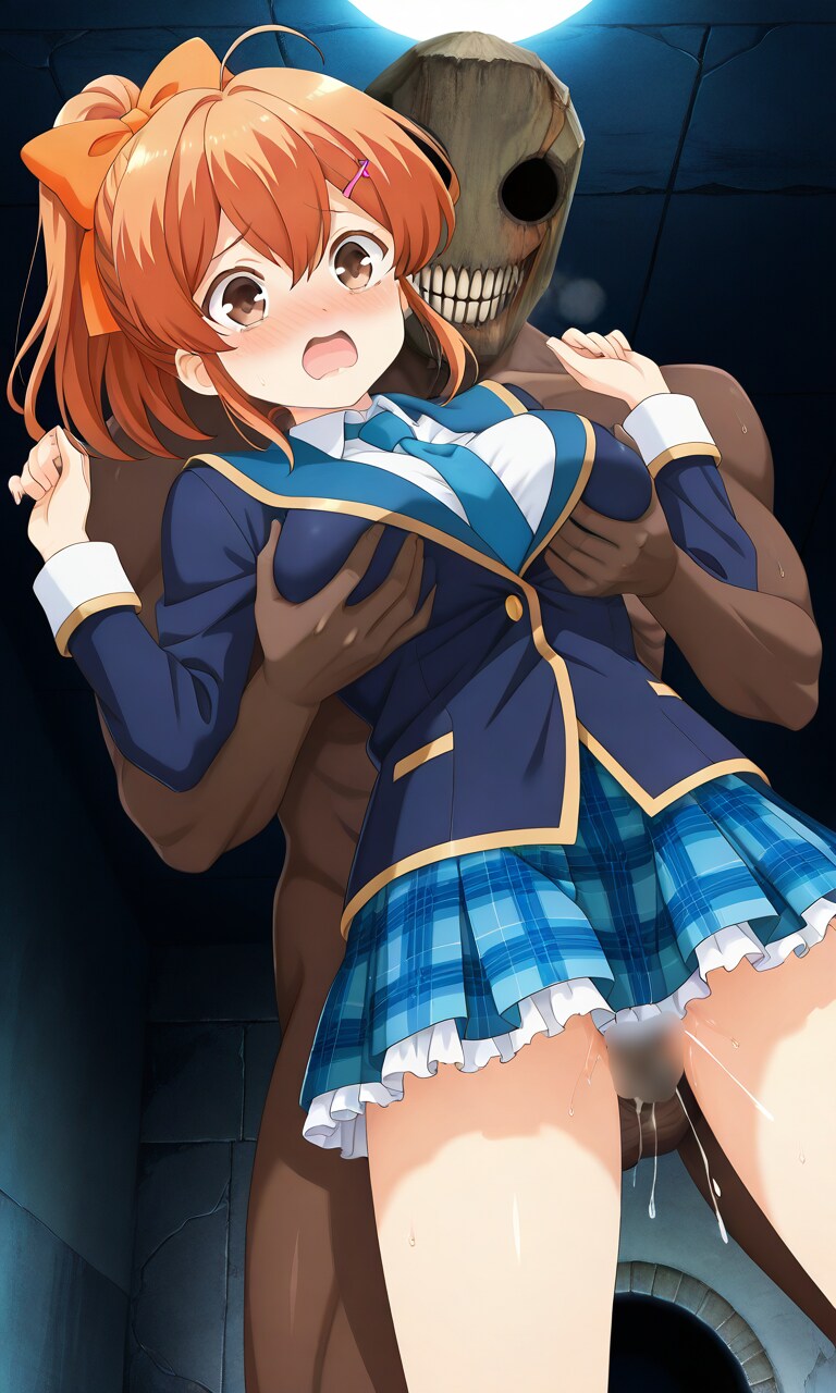 リーデッドに捕まって犯されちゃう明音