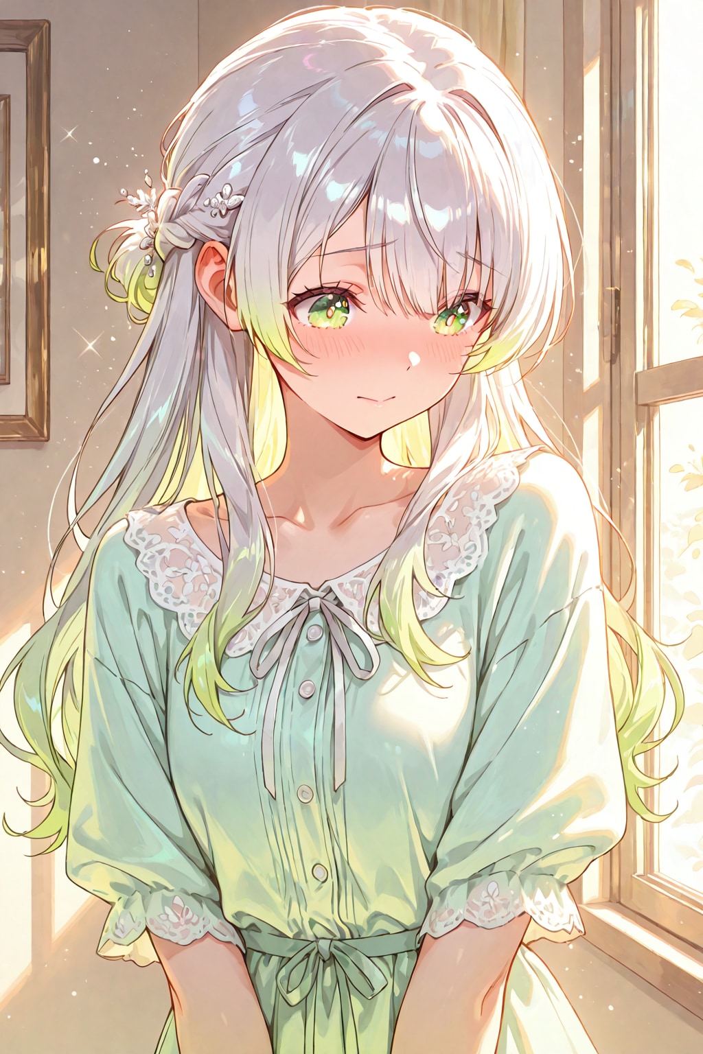 ドレス姿のセリュナさん