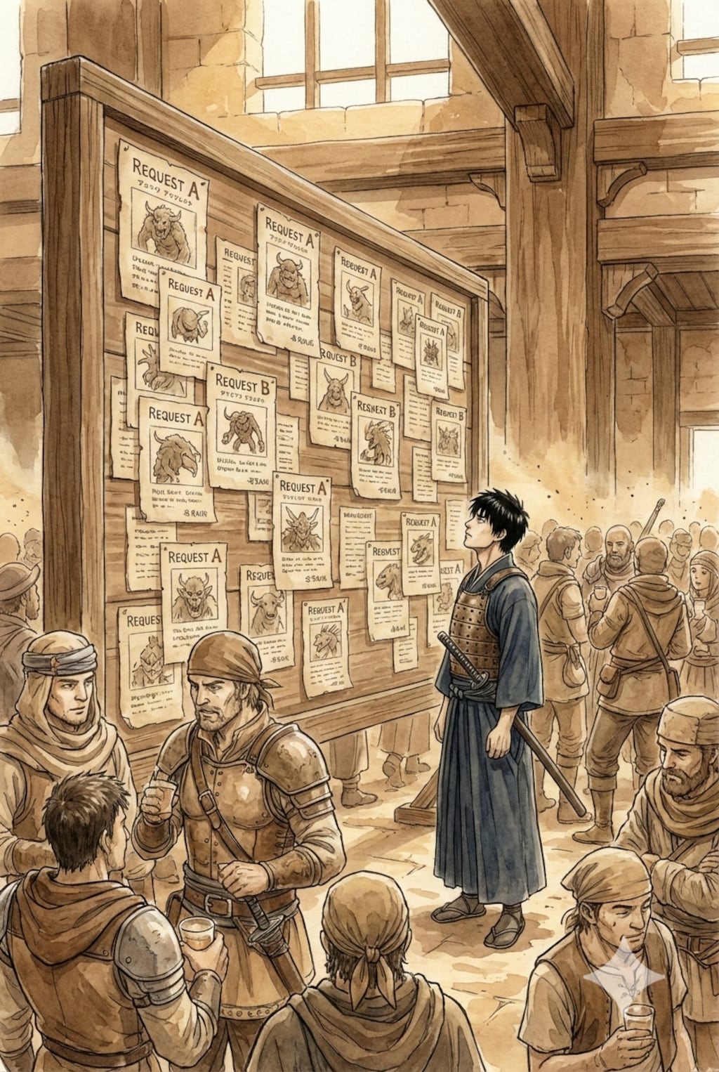 遠く離れた砂漠の街で出会ったSランク依頼書。「ここで終わろう…」