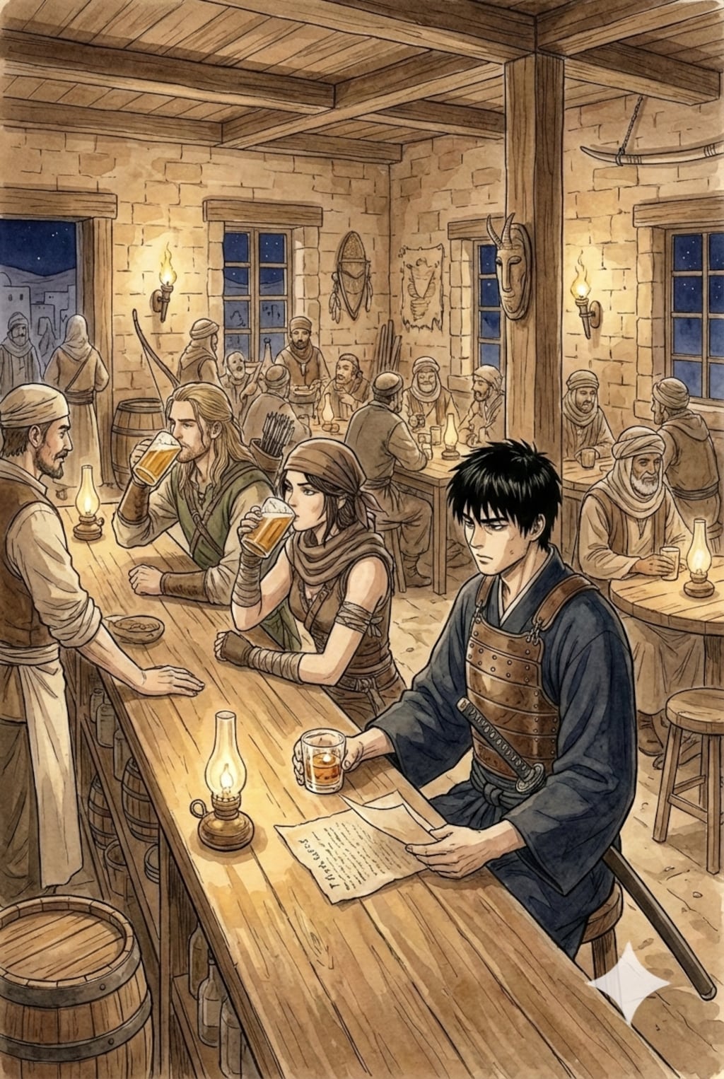 遠く離れた砂漠の街で出会ったSランク依頼書。「ここで終わろう…」