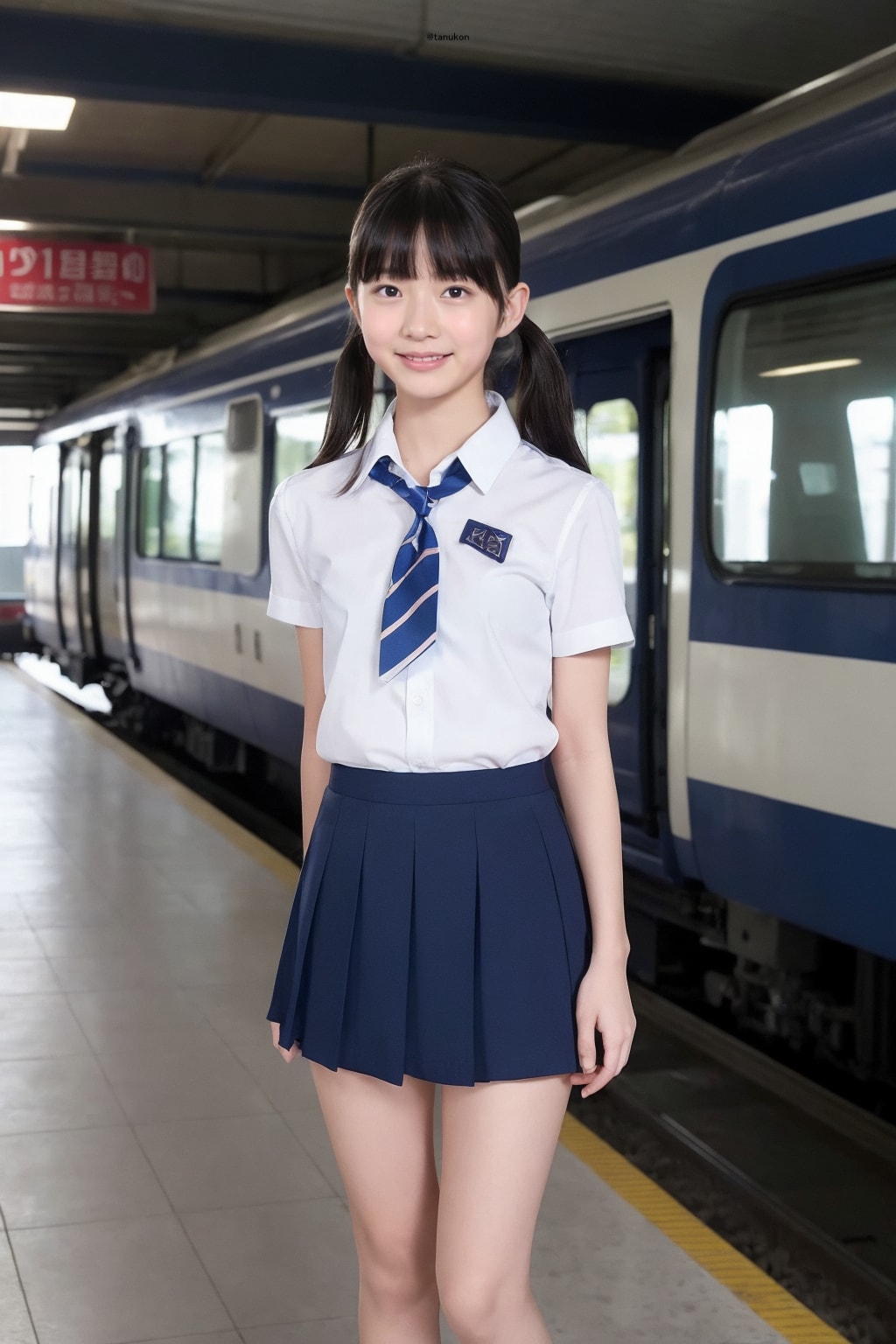 制服と電車2