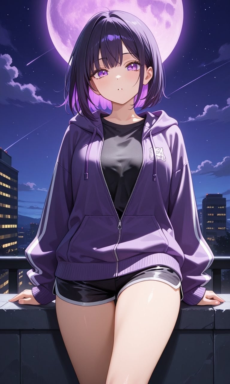 紫色が似合う女の子の名前決定！