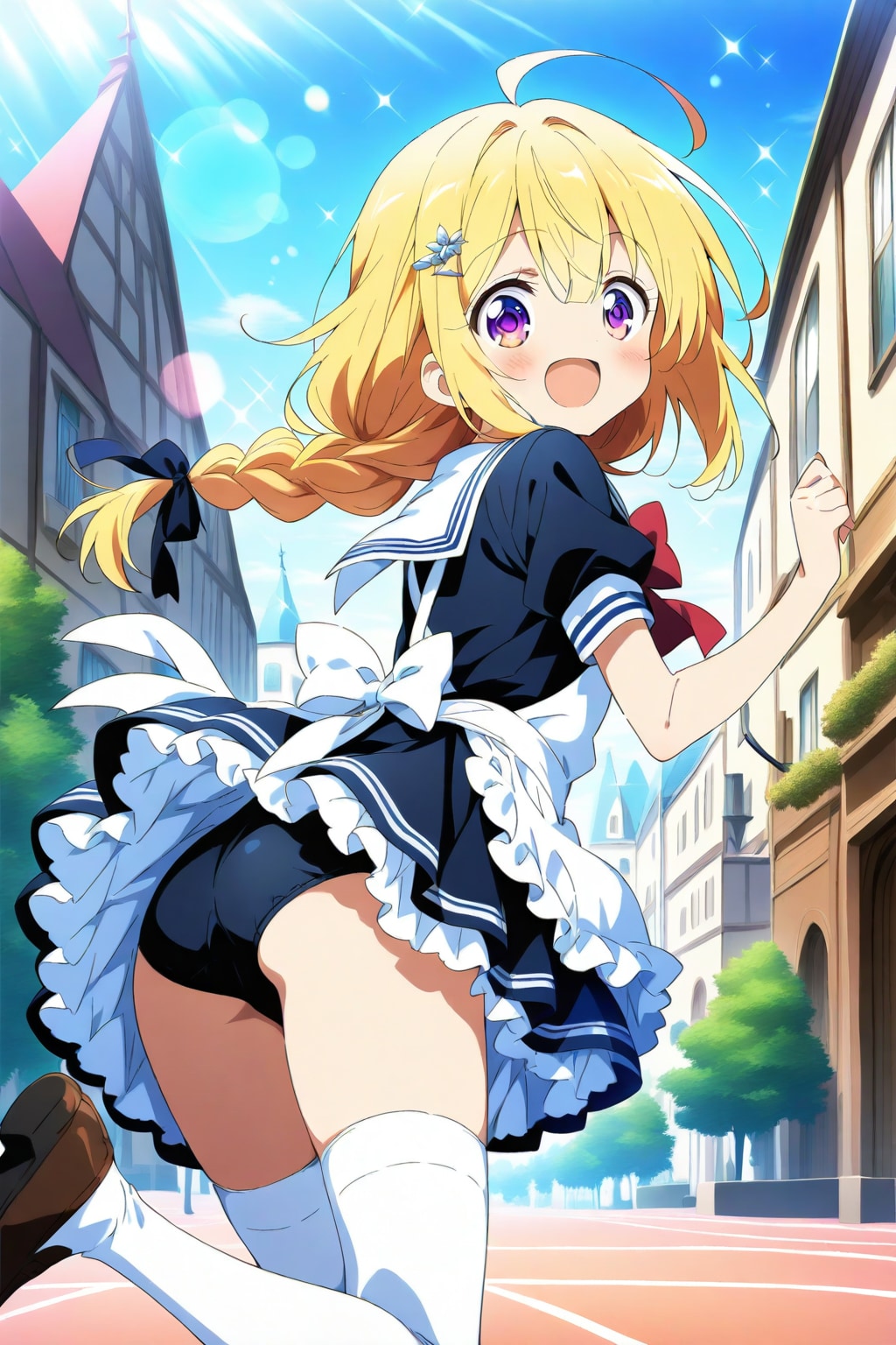 妹の装いは完璧です