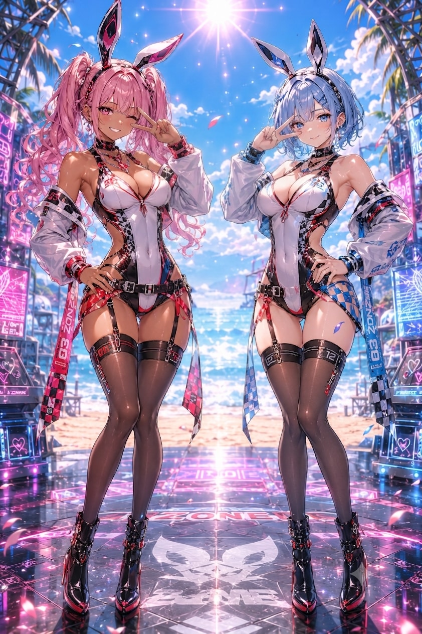 Cyber Bunny Beach