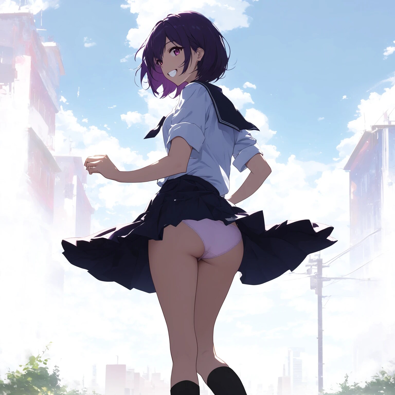 青空とパンティ