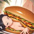 🍍バーガー 2枚目