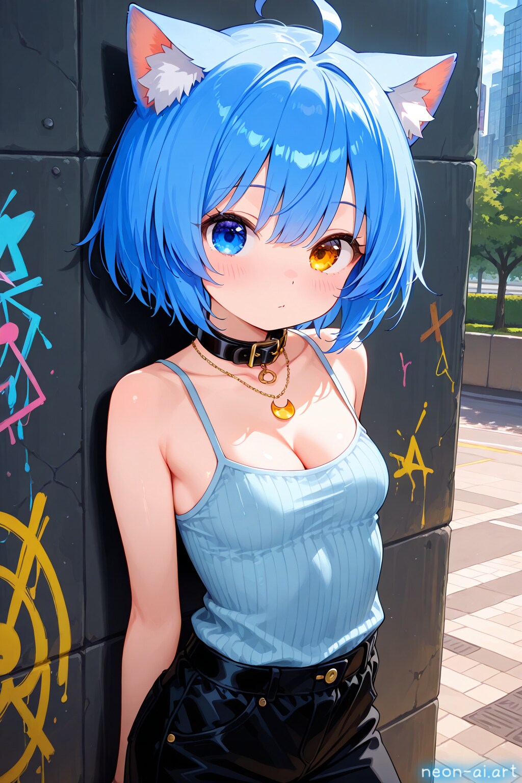 クール＆ガーリーなワークスタイル（わちちプロンプト）（4models）