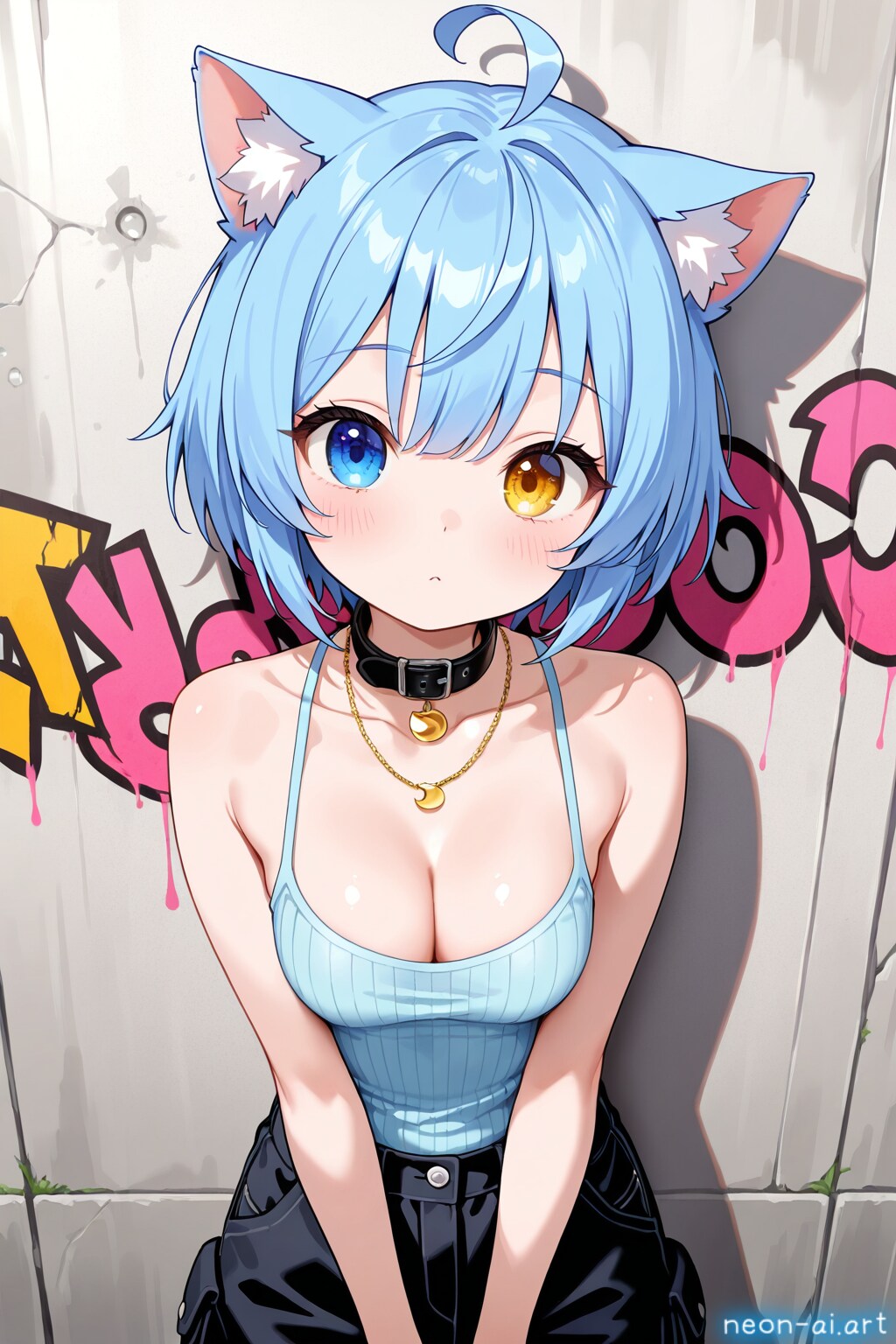 クール＆ガーリーなワークスタイル（わちちプロンプト）（4models）
