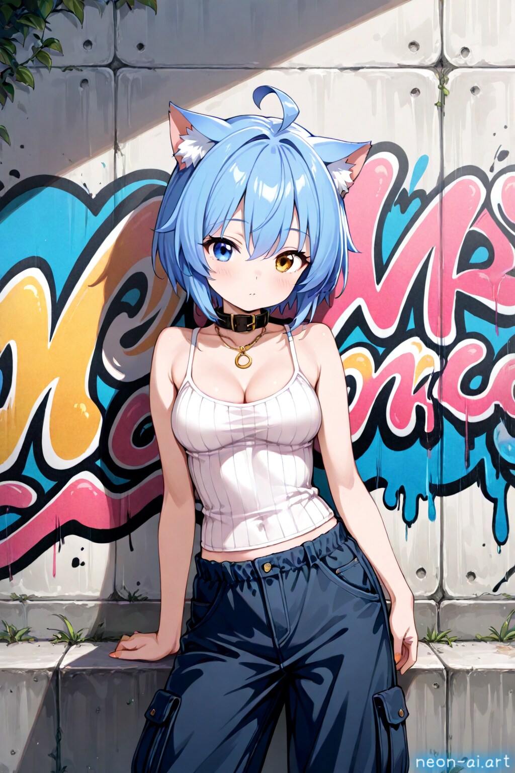クール＆ガーリーなワークスタイル（わちちプロンプト）（4models）