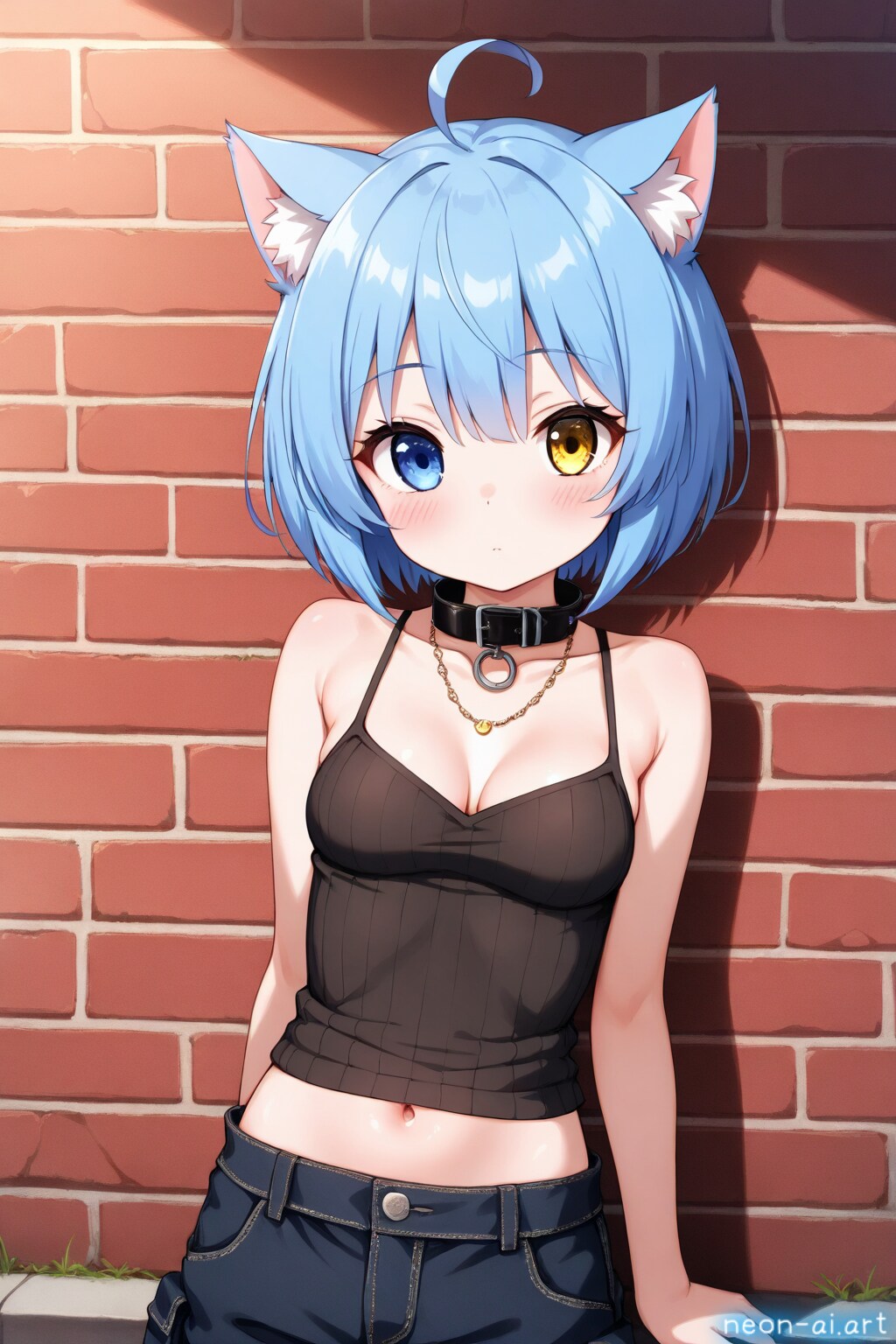 クール＆ガーリーなワークスタイル（わちちプロンプト）（4models）