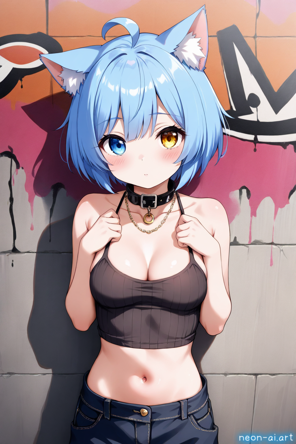 クール＆ガーリーなワークスタイル（わちちプロンプト）（4models）