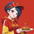 バーガーショップでの邂逅 2枚目