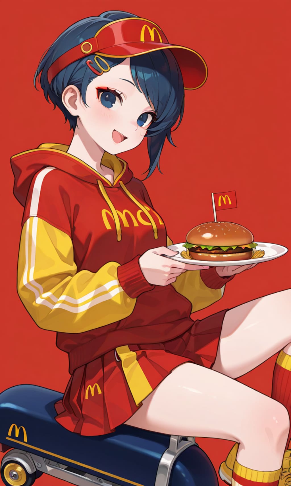 バーガーショップでの邂逅