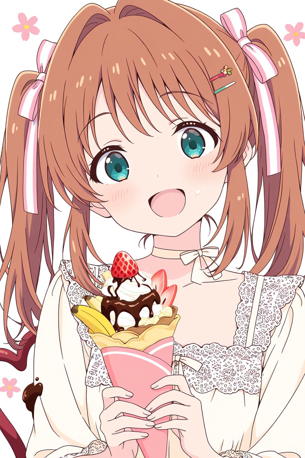 はるかちゃんとチョコクレープ