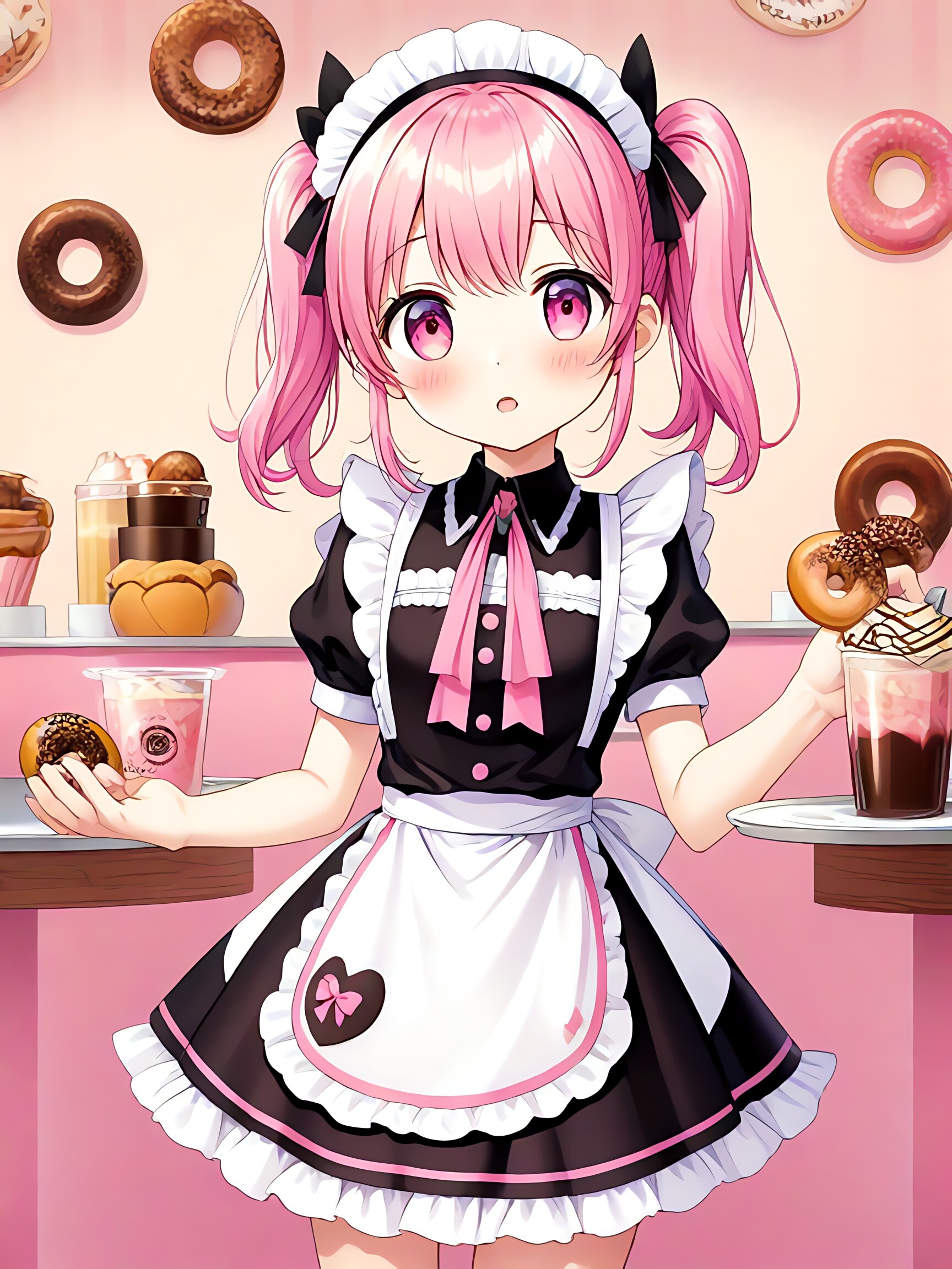 3時のおやつタイム☕ | の人気AIイラスト・グラビア