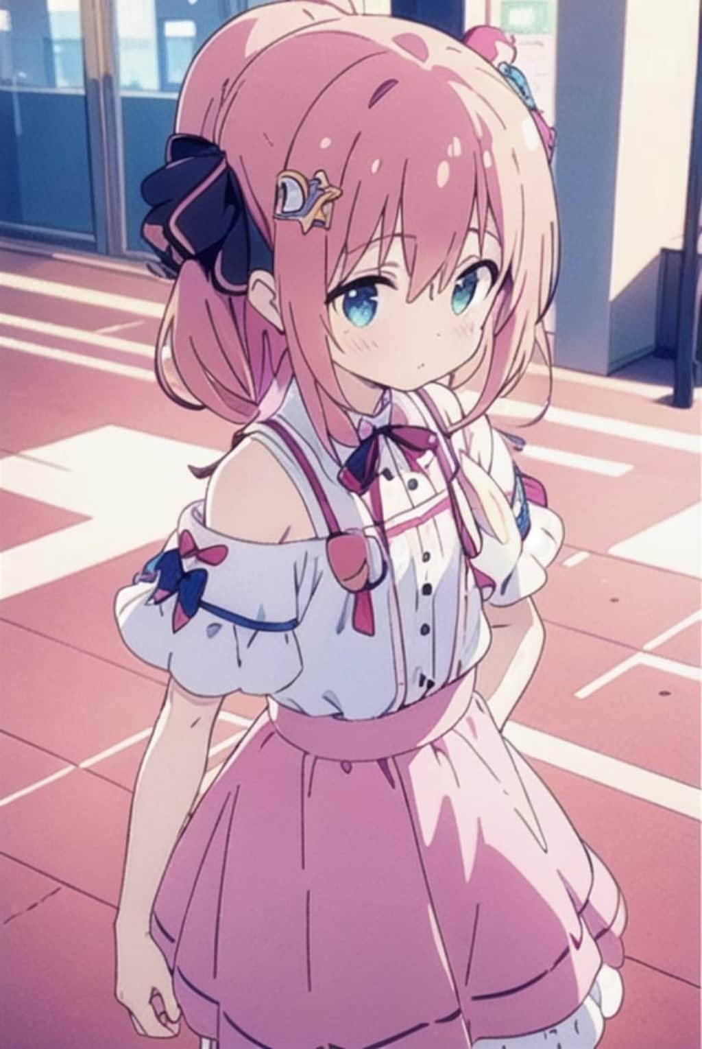 ピンクのスカート3☆