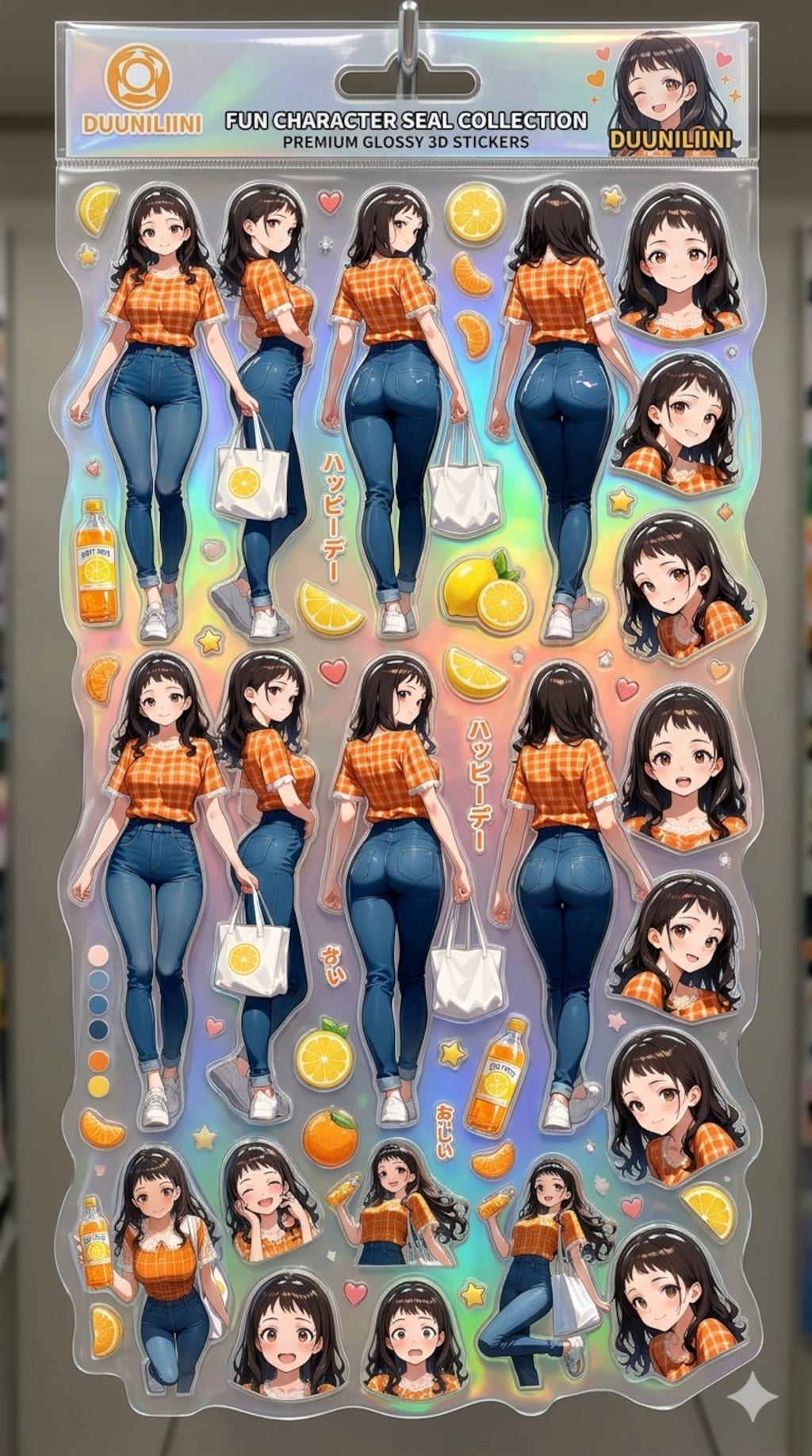 🍊娘シール