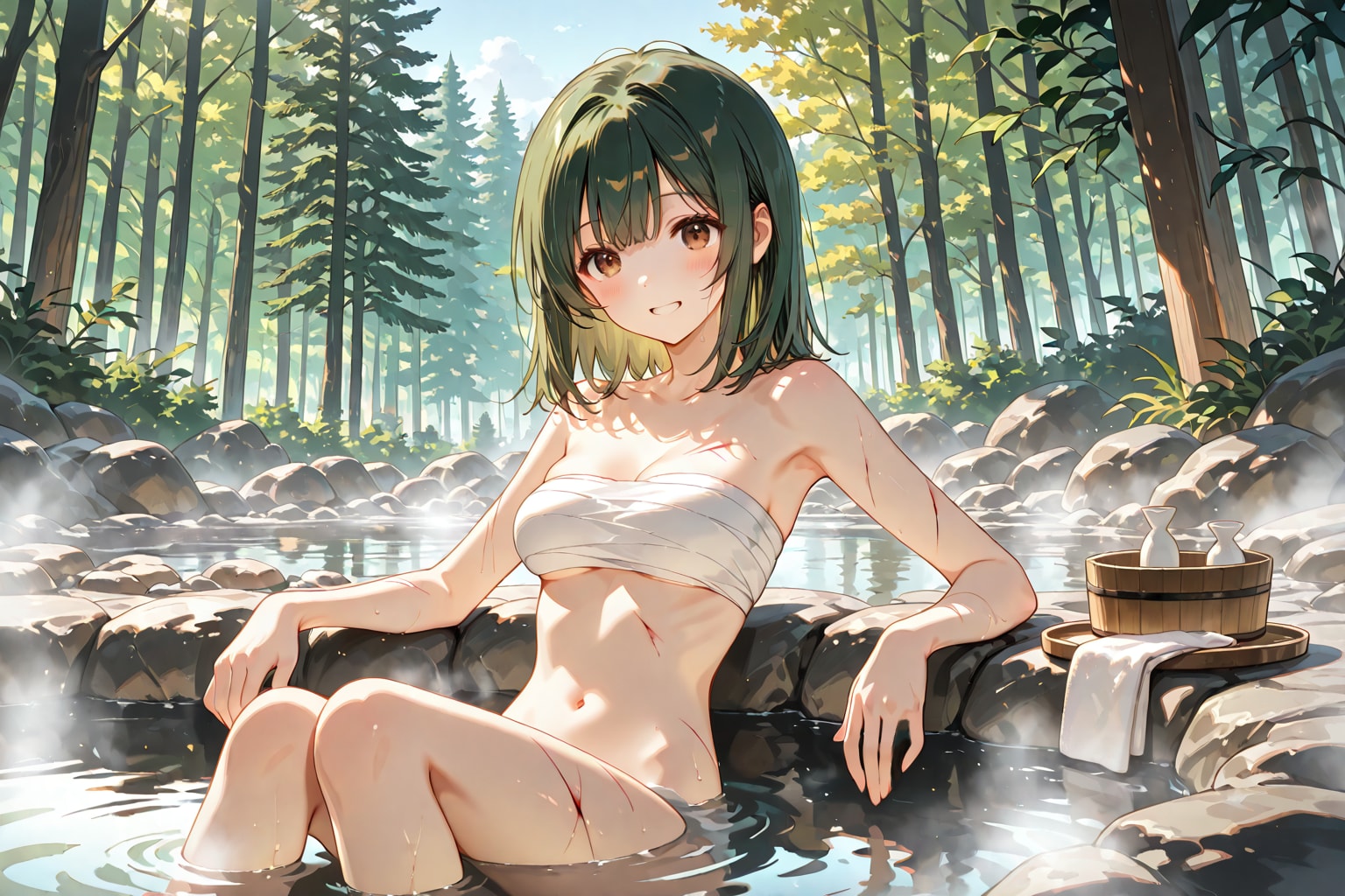 ふぃ～♪