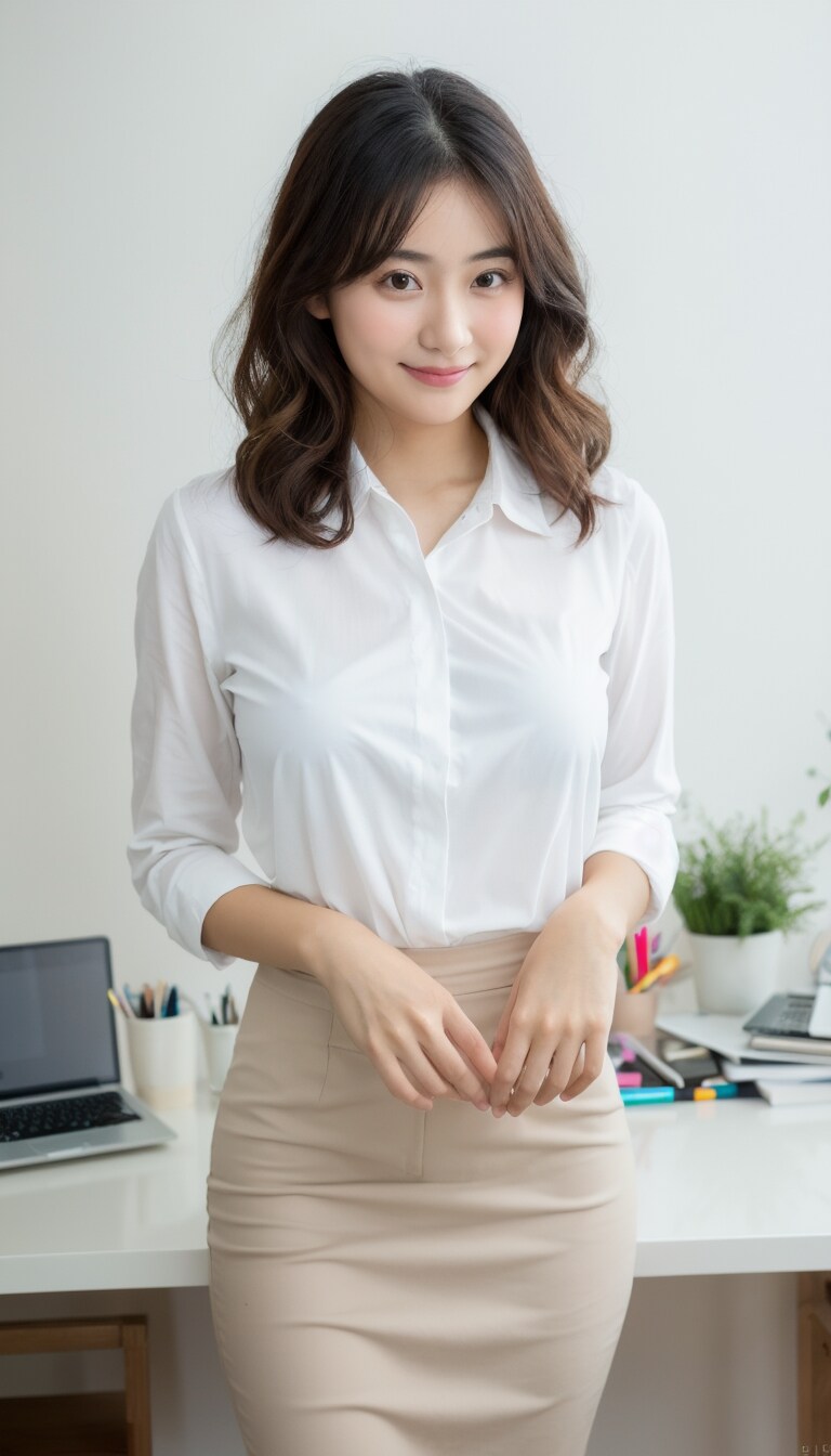 清楚OL美女グラビア