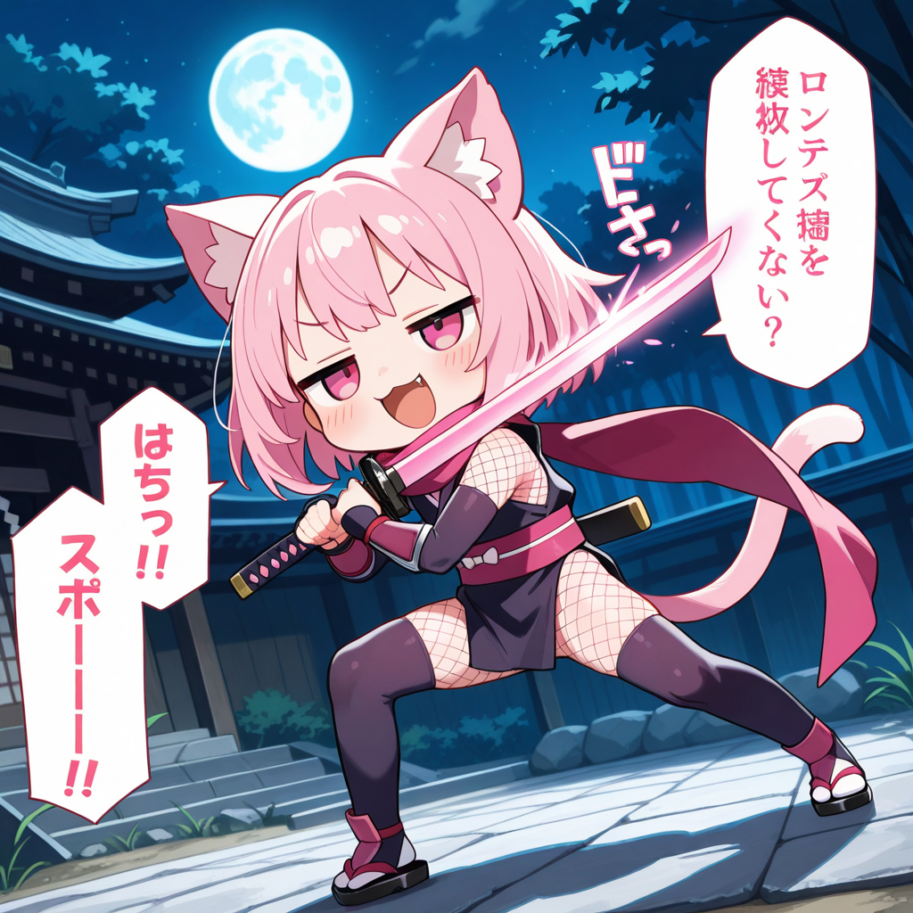 任務完了だにゃん♡