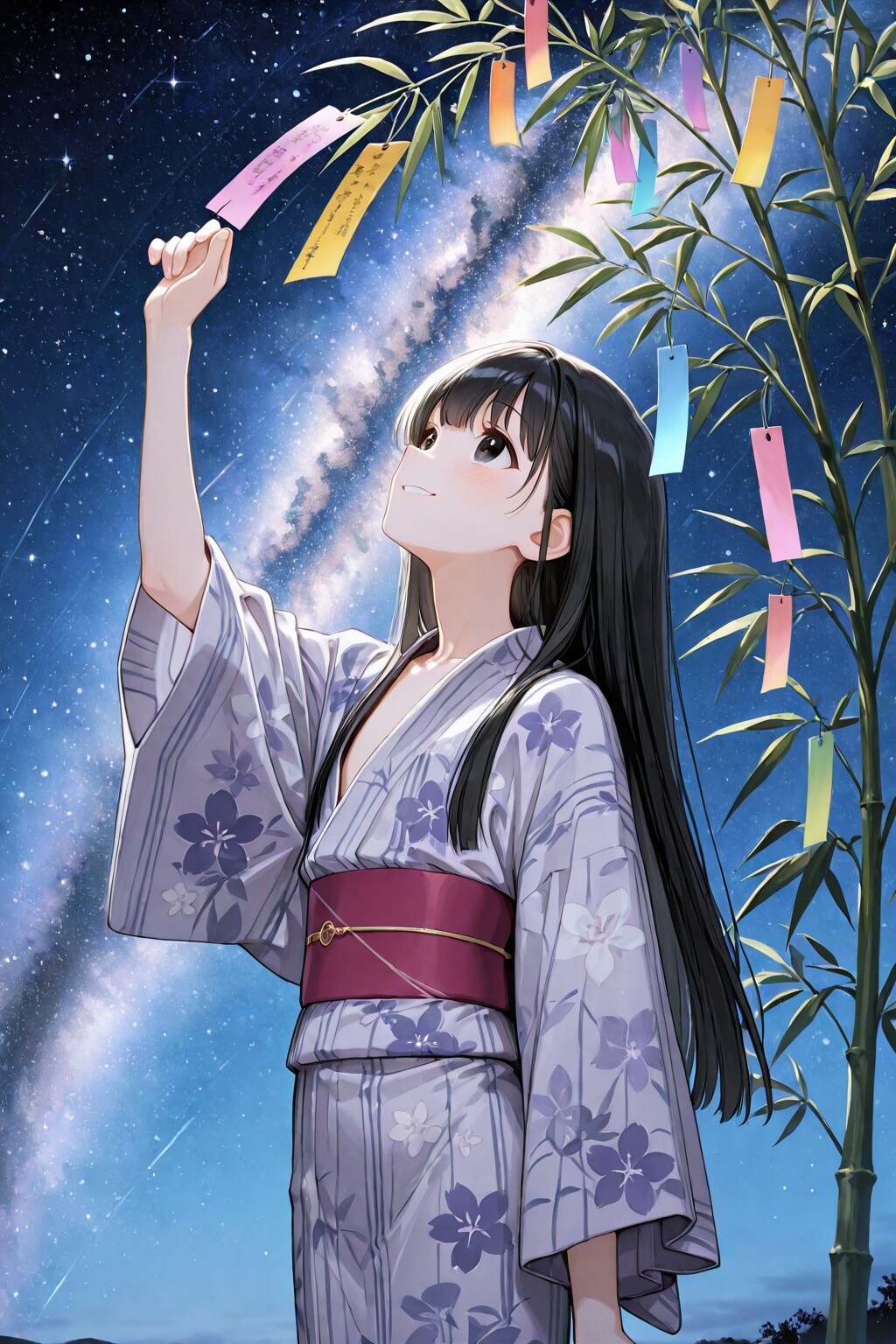 短冊に願いを