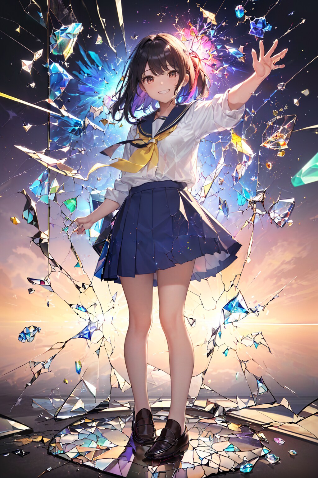 よっ！あっちから迎えに来たよ