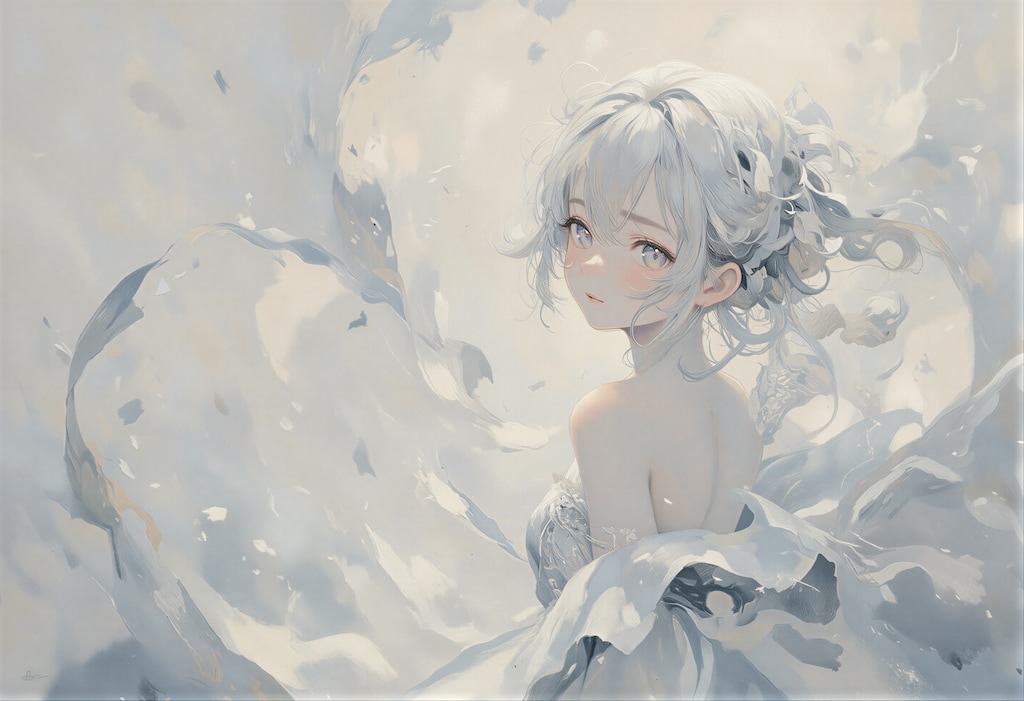 白銀の少女