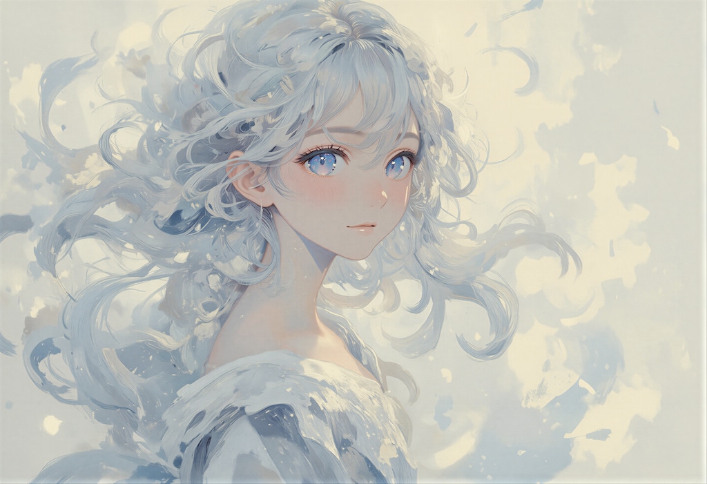 白銀の少女