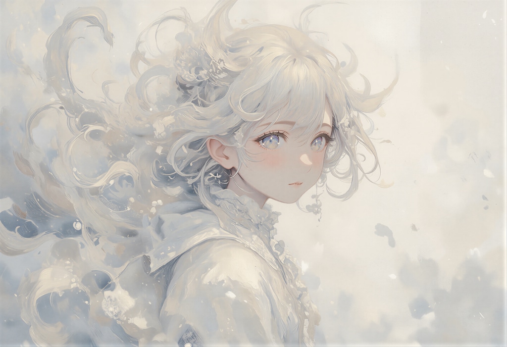 白銀の少女