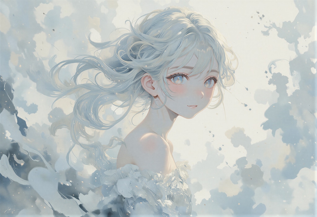 白銀の少女